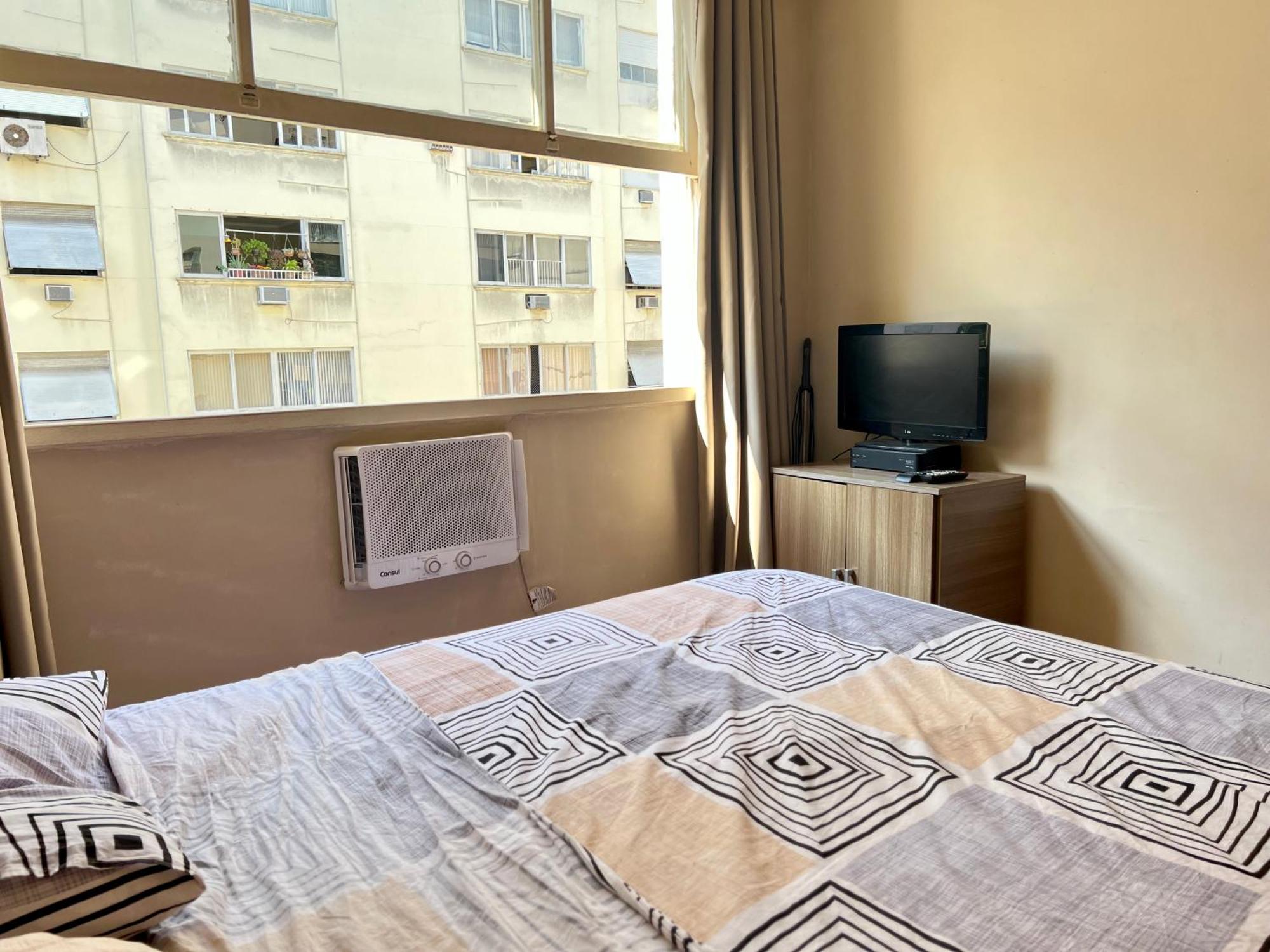 Complete And Quiet Apartment @ Copacabana Río de Janeiro Exterior foto